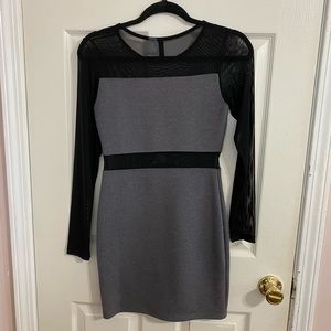 H&M Black Sheer Long Sleeve